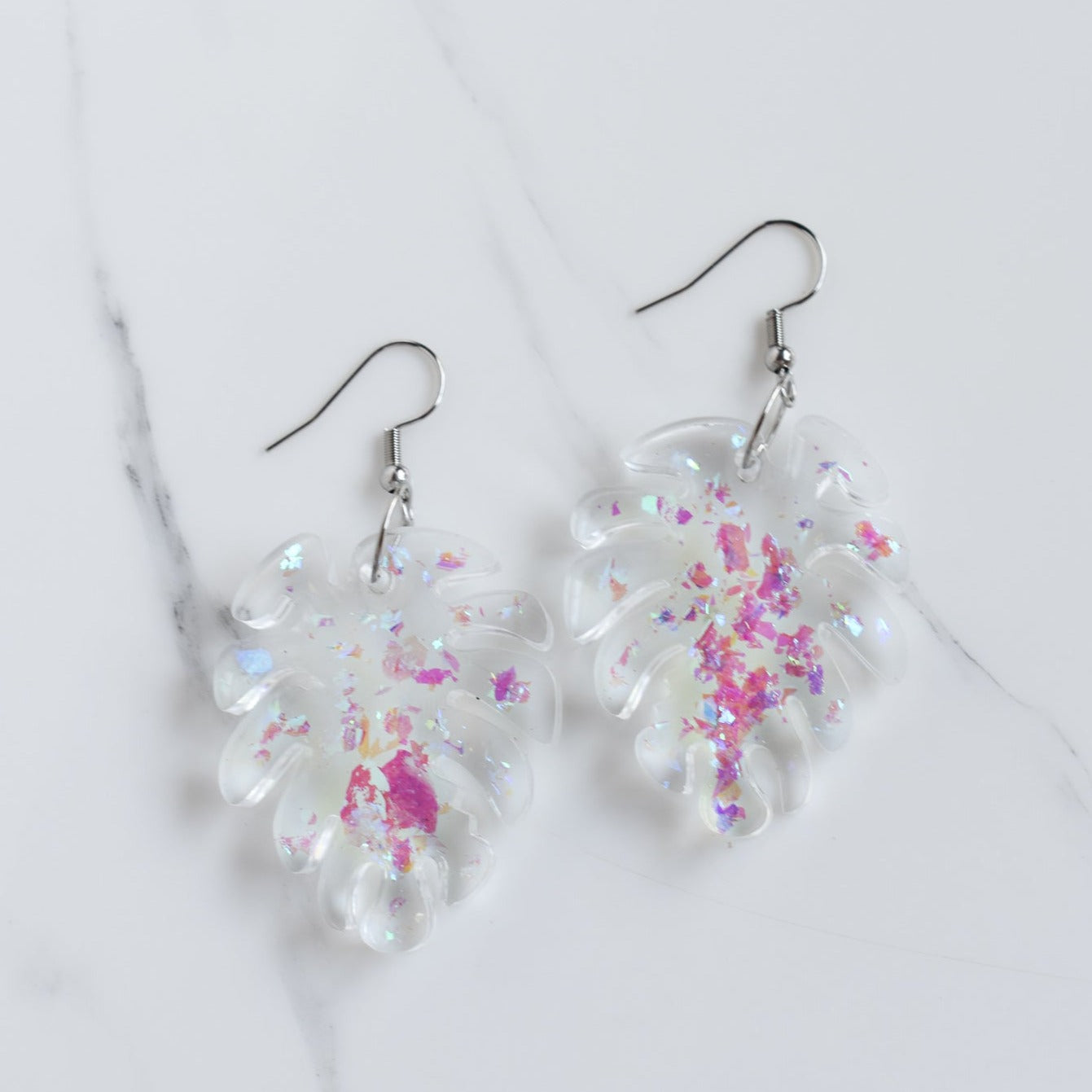 Handmade, light weight and comfortable to wear all day long leather earrings. All our earring hooks are made with a high quality stainless steel and they are hypo allergenic. They will not tarnish or irritate your sensitive skin.