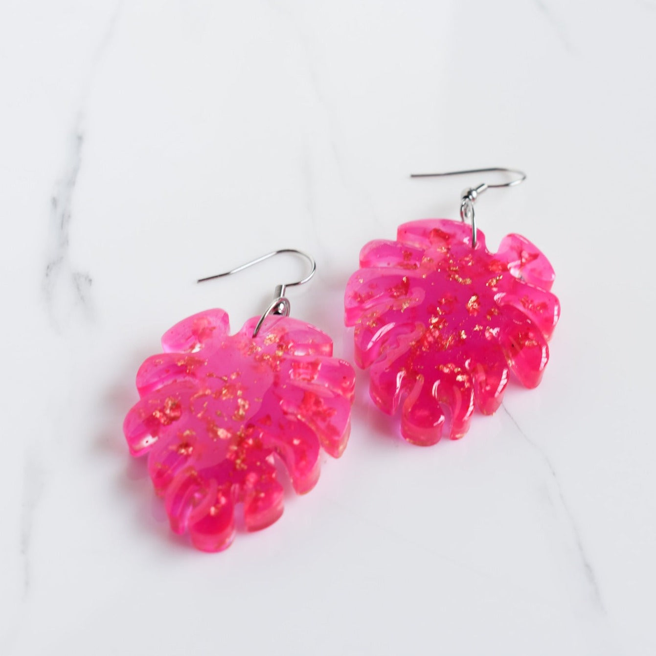 Handmade, light weight and comfortable to wear all day long leather earrings. All our earring hooks are made with a high quality stainless steel and they are hypo allergenic. They will not tarnish or irritate your sensitive skin.