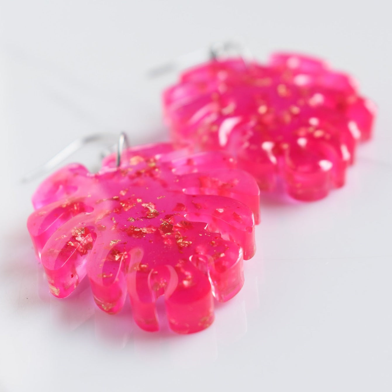 Handmade, light weight and comfortable to wear all day long leather earrings. All our earring hooks are made with a high quality stainless steel and they are hypo allergenic. They will not tarnish or irritate your sensitive skin.