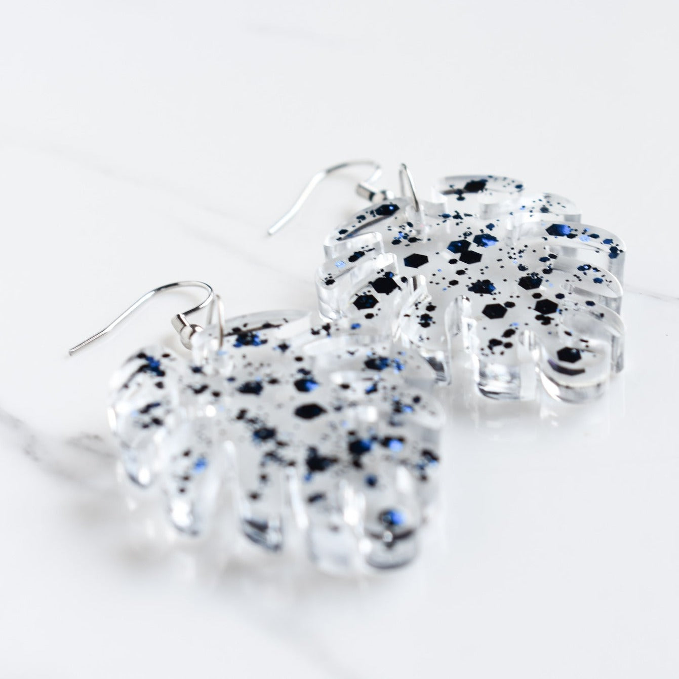 Handmade, light weight and comfortable to wear all day long leather earrings. All our earring hooks are made with a high quality stainless steel and they are hypo allergenic. They will not tarnish or irritate your sensitive skin.