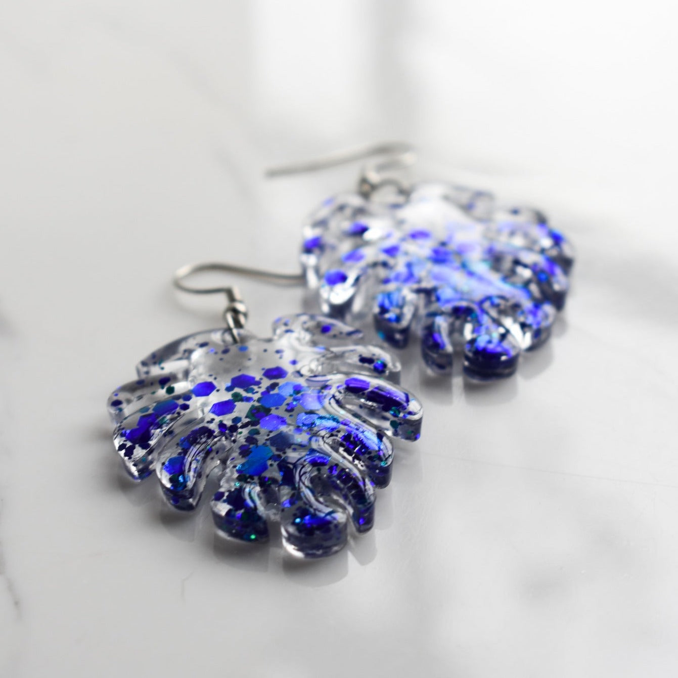 Handmade, light weight and comfortable to wear all day long leather earrings. All our earring hooks are made with a high quality stainless steel and they are hypo allergenic. They will not tarnish or irritate your sensitive skin.