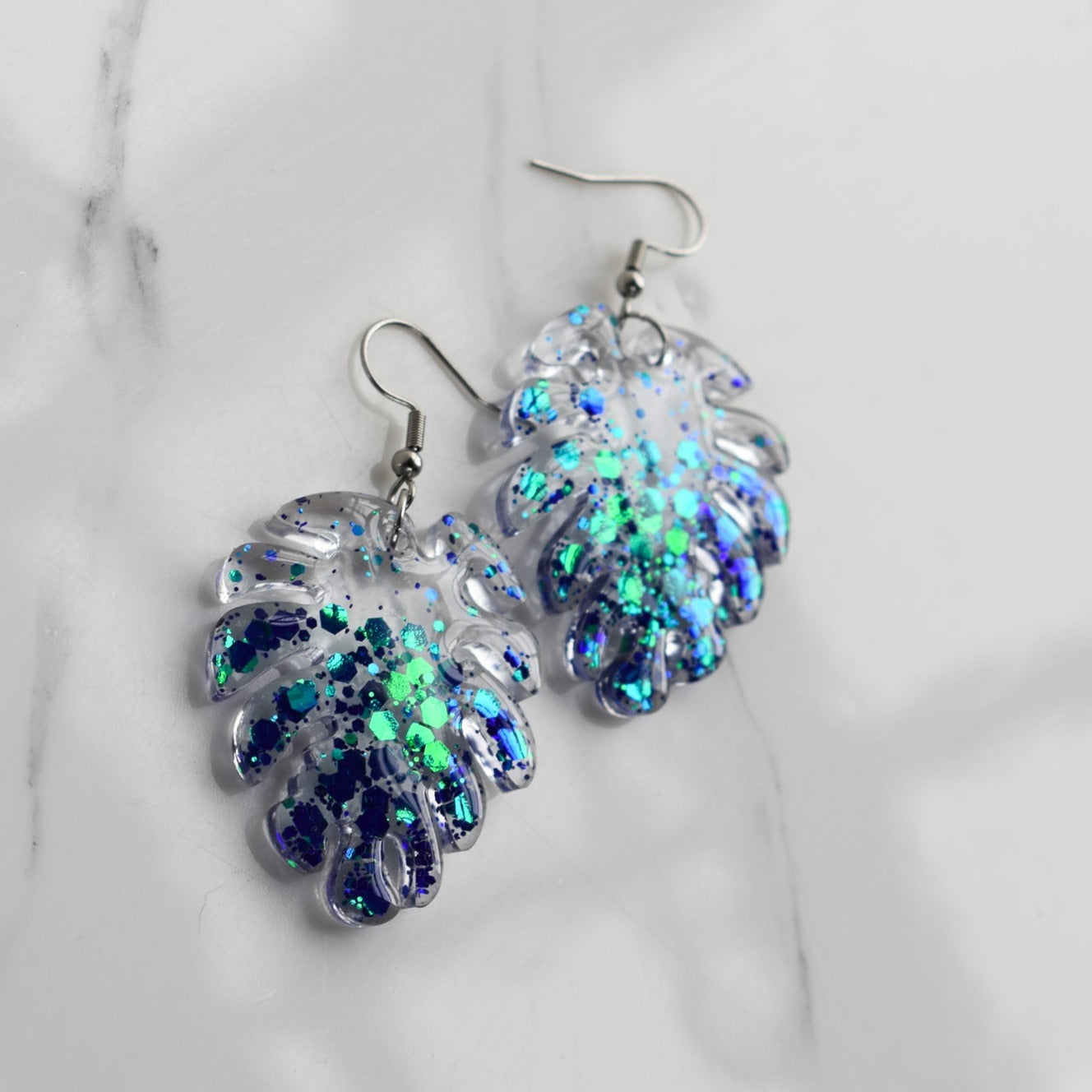 Handmade, light weight and comfortable to wear all day long leather earrings. All our earring hooks are made with a high quality stainless steel and they are hypo allergenic. They will not tarnish or irritate your sensitive skin.