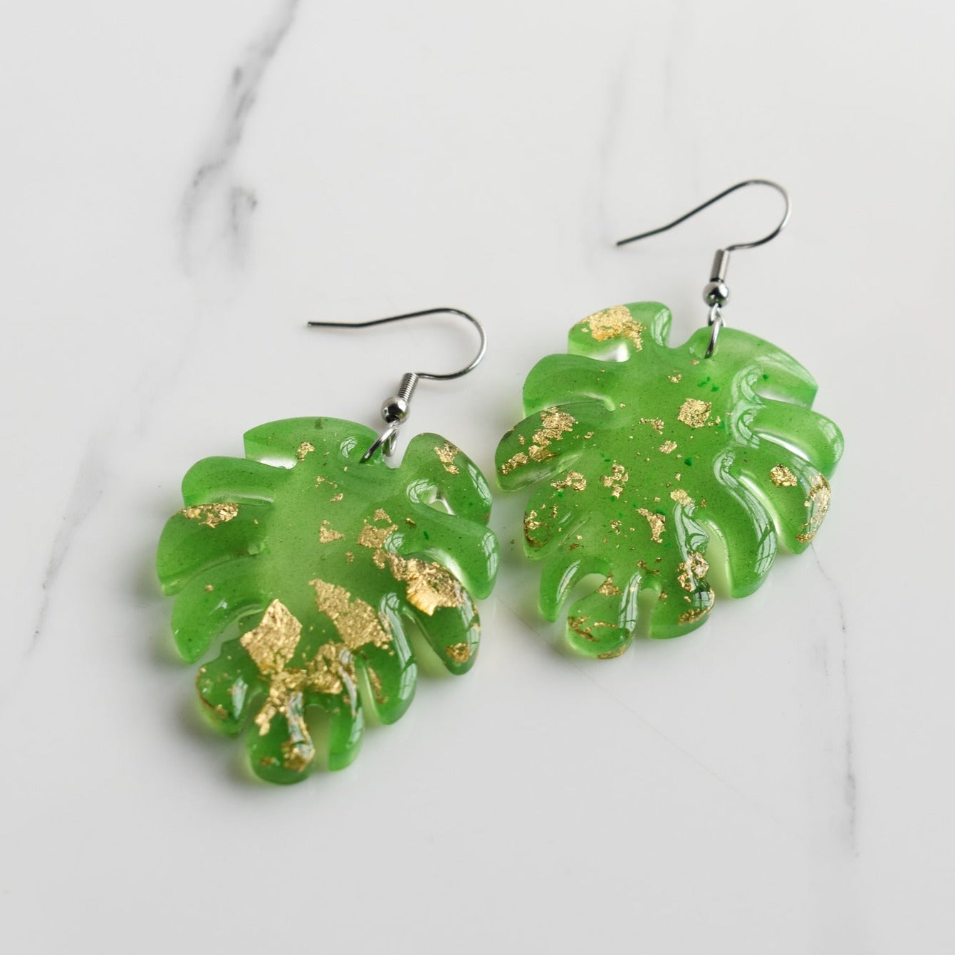 Handmade, light weight and comfortable to wear all day long leather earrings. All our earring hooks are made with a high quality stainless steel and they are hypo allergenic. They will not tarnish or irritate your sensitive skin.