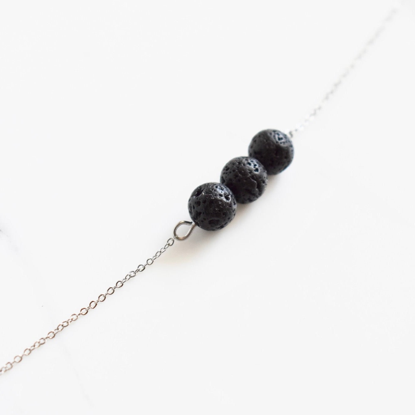 Beautifully handcrafted stainless steel bracelet with a lava bead. Add a drop of your favourite essential oil or perfume on your lava bead for a personal diffuser.
