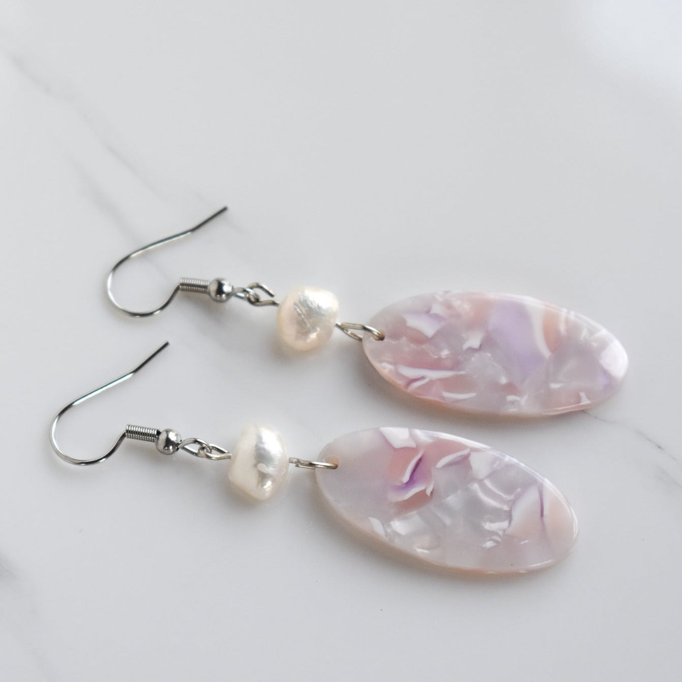 Handmade, light weight and comfortable to wear all day long leather earrings. All our earring hooks are made with a high quality stainless steel and they are hypo allergenic. They will not tarnish or irritate your sensitive skin.
