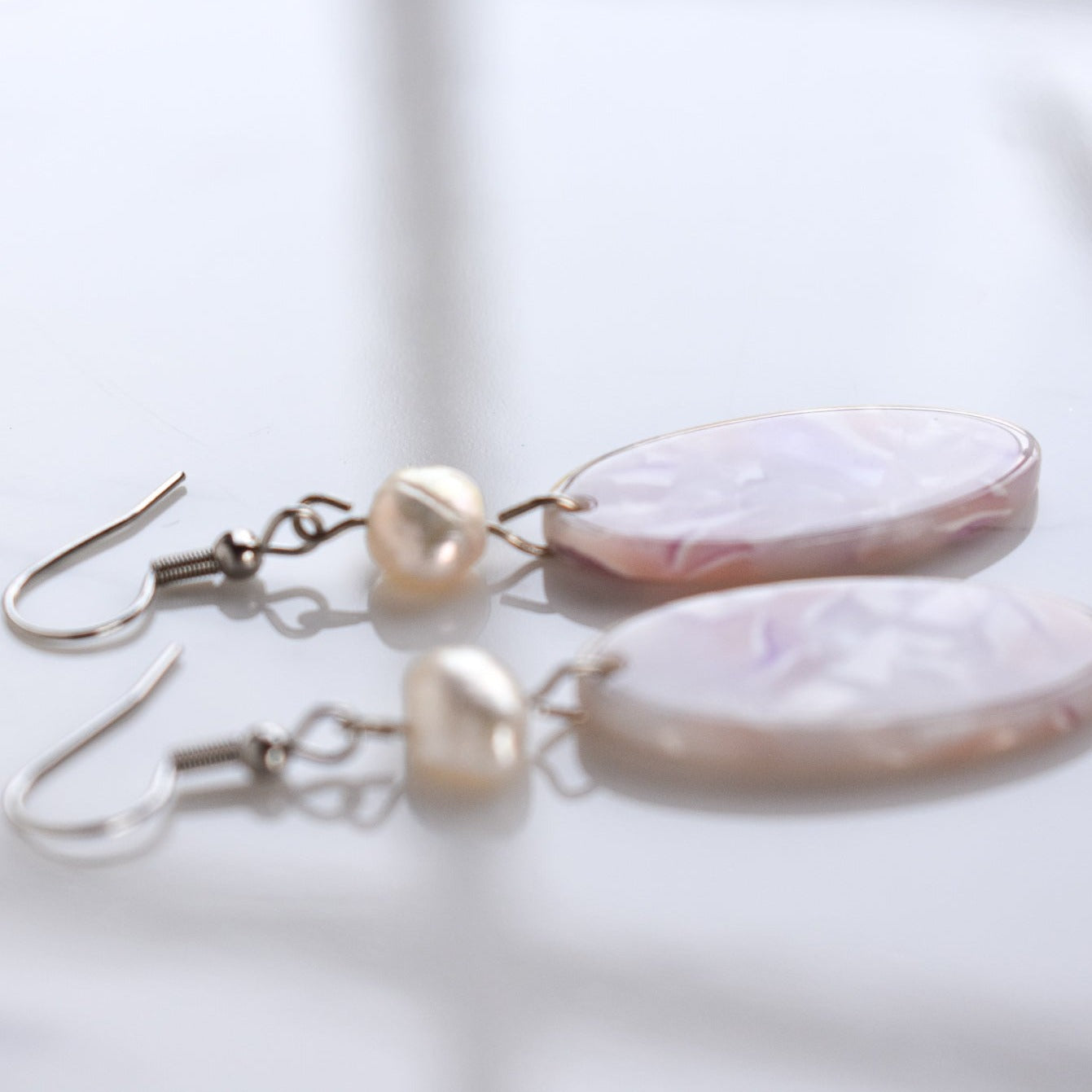 Handmade, light weight and comfortable to wear all day long leather earrings. All our earring hooks are made with a high quality stainless steel and they are hypo allergenic. They will not tarnish or irritate your sensitive skin.