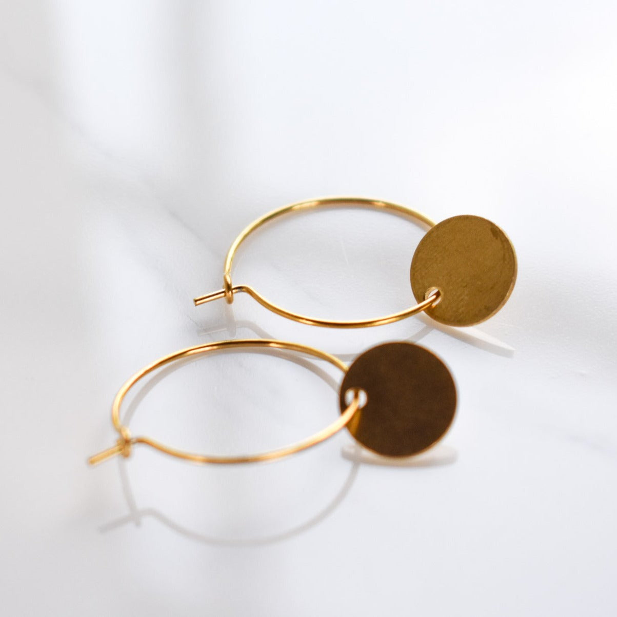 Handmade, light weight and comfortable to wear all day long leather earrings. All our earring hooks are made with a high quality stainless steel and they are hypo allergenic. They will not tarnish or irritate your sensitive skin.