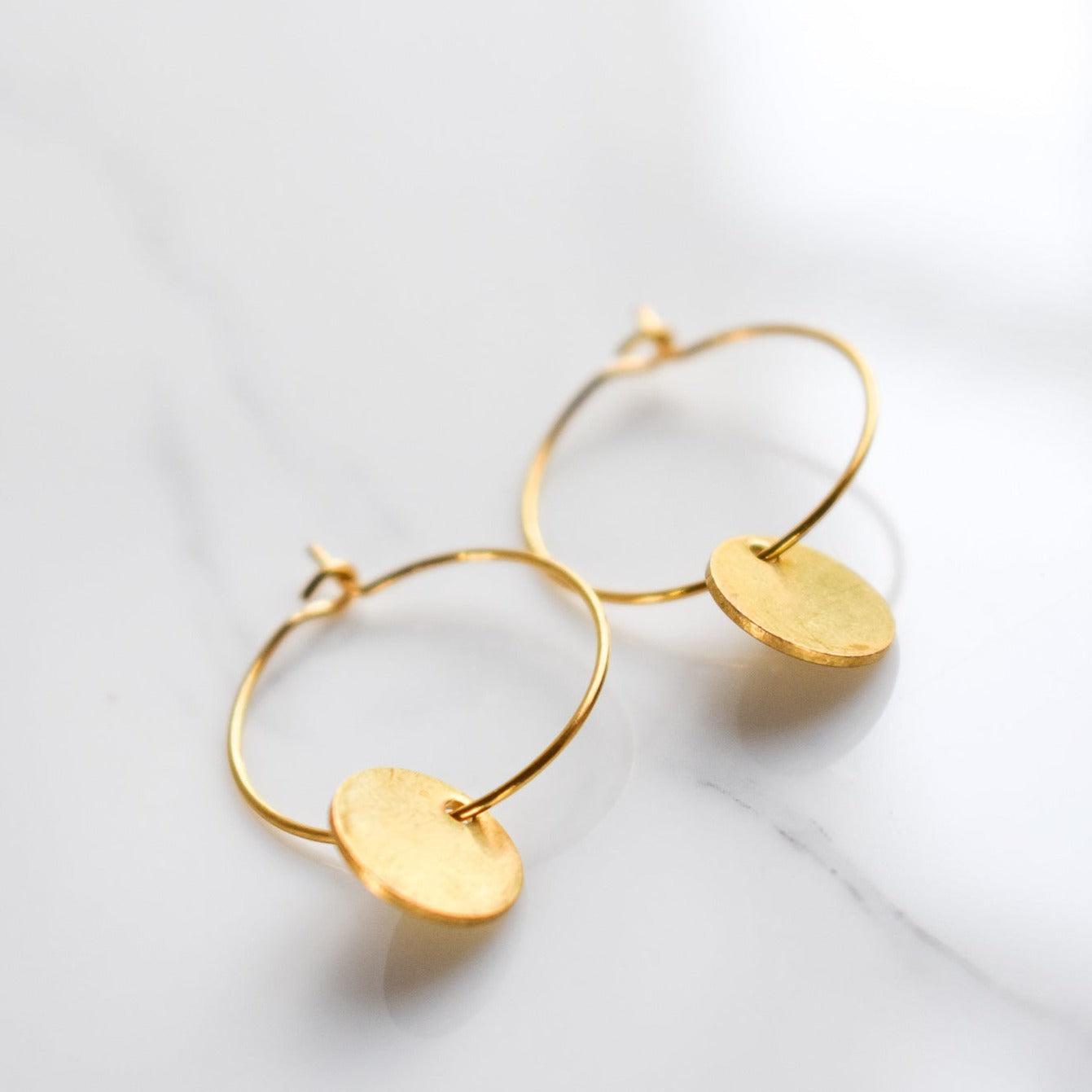Handmade, light weight and comfortable to wear all day long leather earrings. All our earring hooks are made with a high quality stainless steel and they are hypo allergenic. They will not tarnish or irritate your sensitive skin.