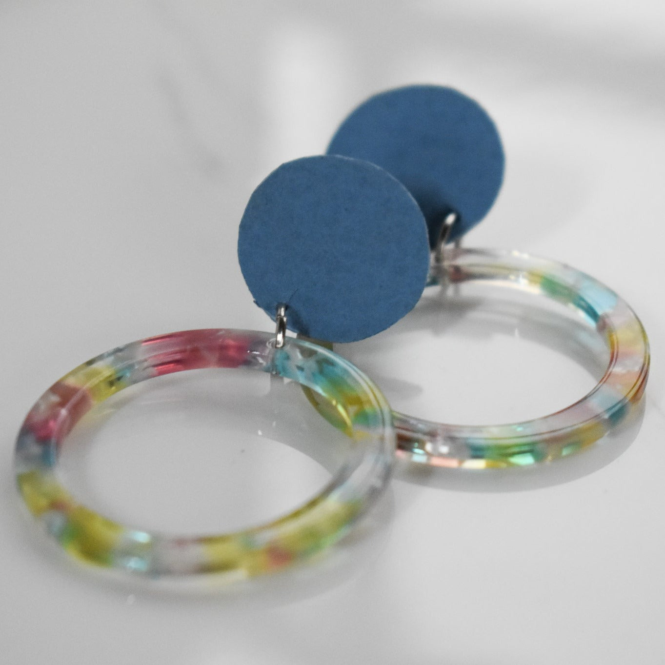 Handmade, light weight and comfortable to wear all day long leather earrings. All our earring hooks are made with a high quality stainless steel and they are hypo allergenic. They will not tarnish or irritate your sensitive skin.