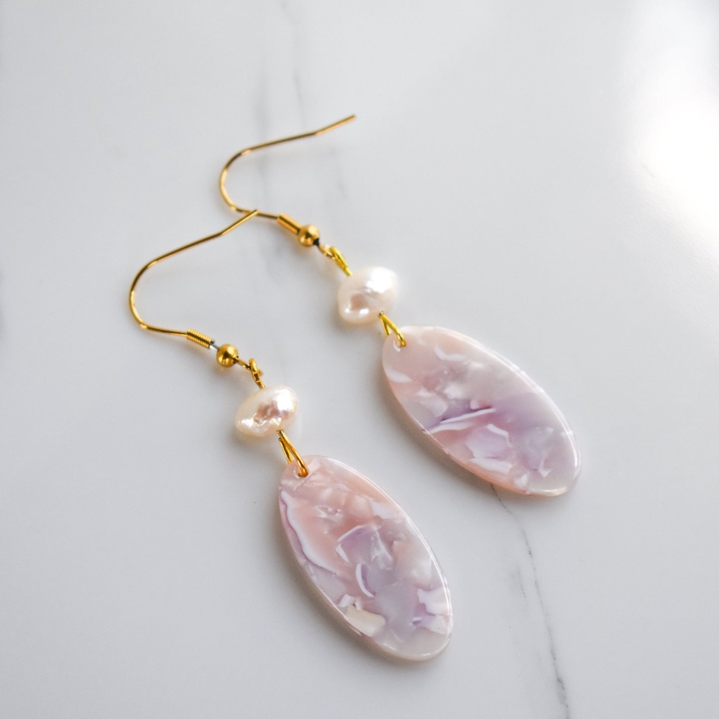 Handmade, light weight and comfortable to wear all day long leather earrings. All our earring hooks are made with a high quality stainless steel and they are hypo allergenic. They will not tarnish or irritate your sensitive skin.