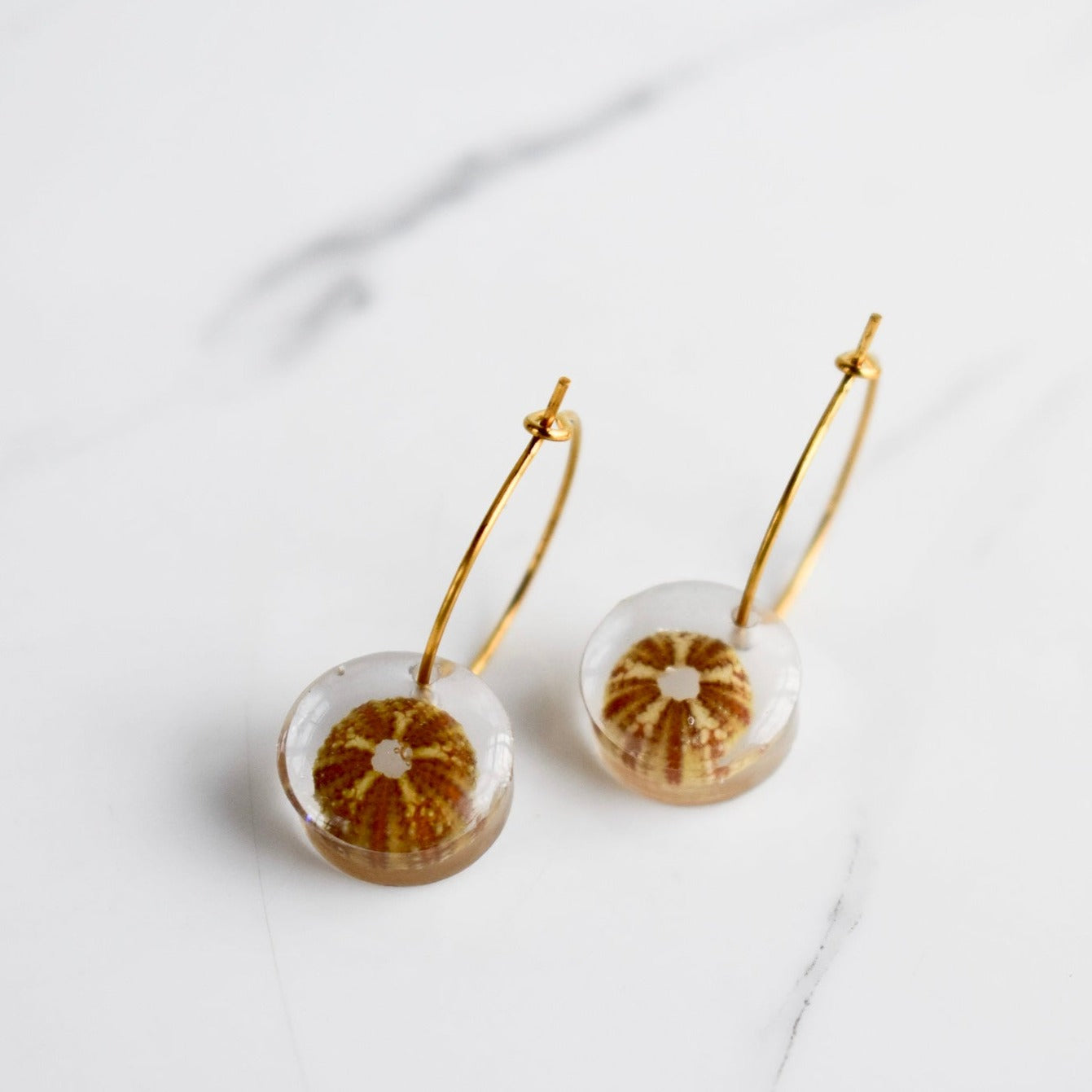Handmade, light weight and comfortable to wear all day long leather earrings. All our earring hooks are made with a high quality stainless steel and they are hypo allergenic. They will not tarnish or irritate your sensitive skin.
