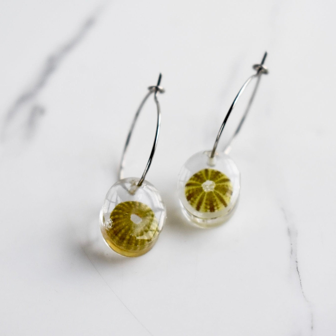Handmade, light weight and comfortable to wear all day long leather earrings. All our earring hooks are made with a high quality stainless steel and they are hypo allergenic. They will not tarnish or irritate your sensitive skin.