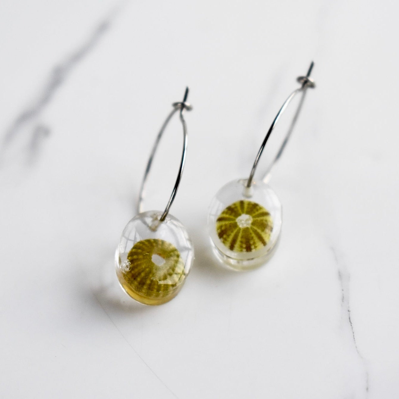 Handmade, light weight and comfortable to wear all day long leather earrings. All our earring hooks are made with a high quality stainless steel and they are hypo allergenic. They will not tarnish or irritate your sensitive skin.