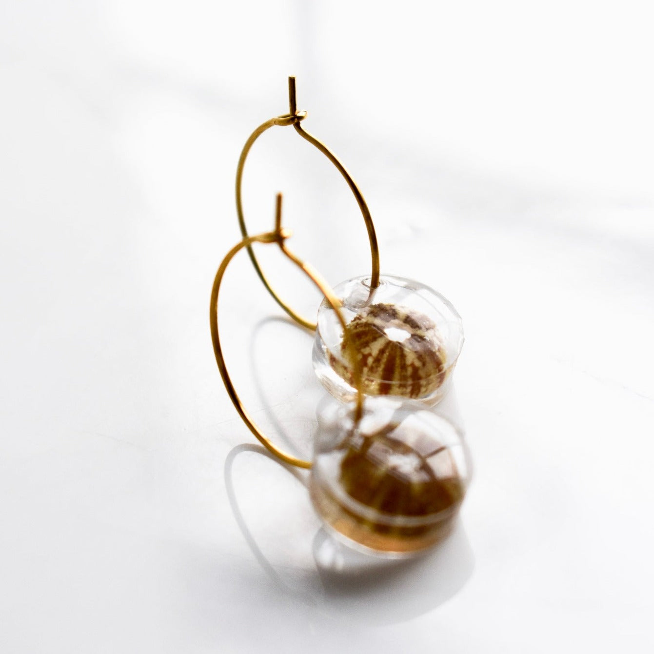Handmade, light weight and comfortable to wear all day long leather earrings. All our earring hooks are made with a high quality stainless steel and they are hypo allergenic. They will not tarnish or irritate your sensitive skin.