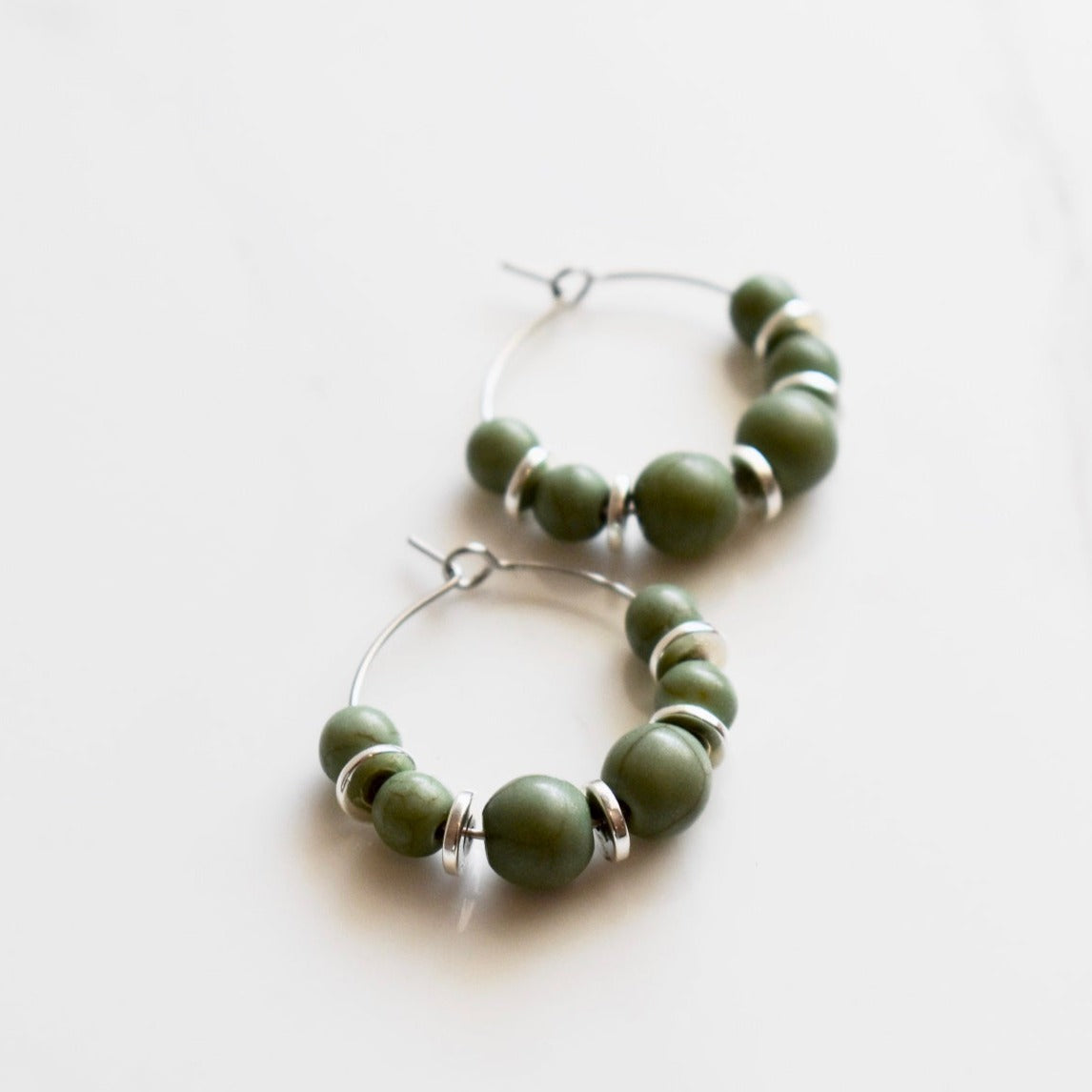 Handmade, light weight and comfortable to wear all day long leather earrings. All our earring hooks are made with a high quality stainless steel and they are hypo allergenic. They will not tarnish or irritate your sensitive skin.