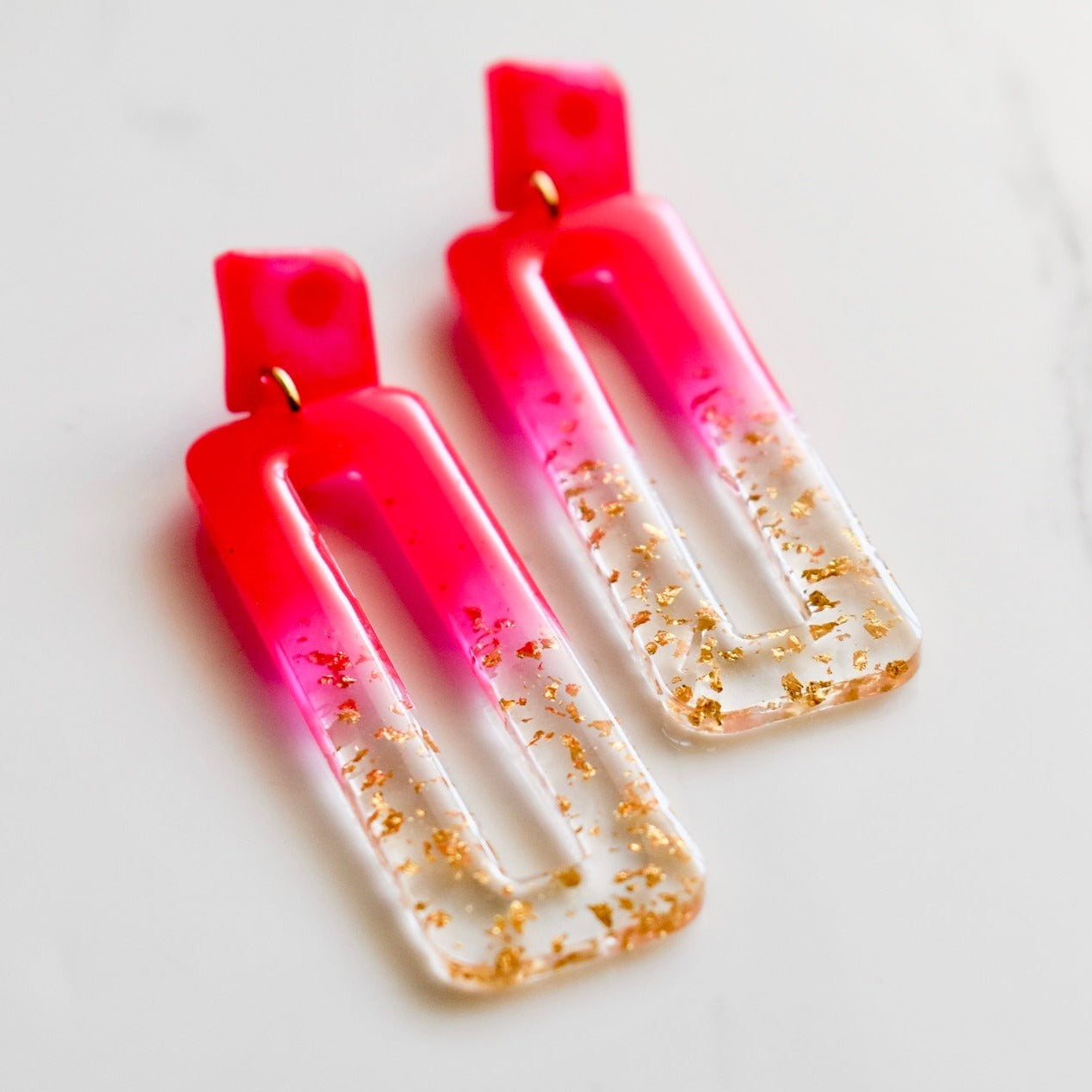 Handmade, light weight and comfortable to wear all day long leather earrings. All our earring hooks are made with a high quality stainless steel and they are hypo allergenic. They will not tarnish or irritate your sensitive skin.