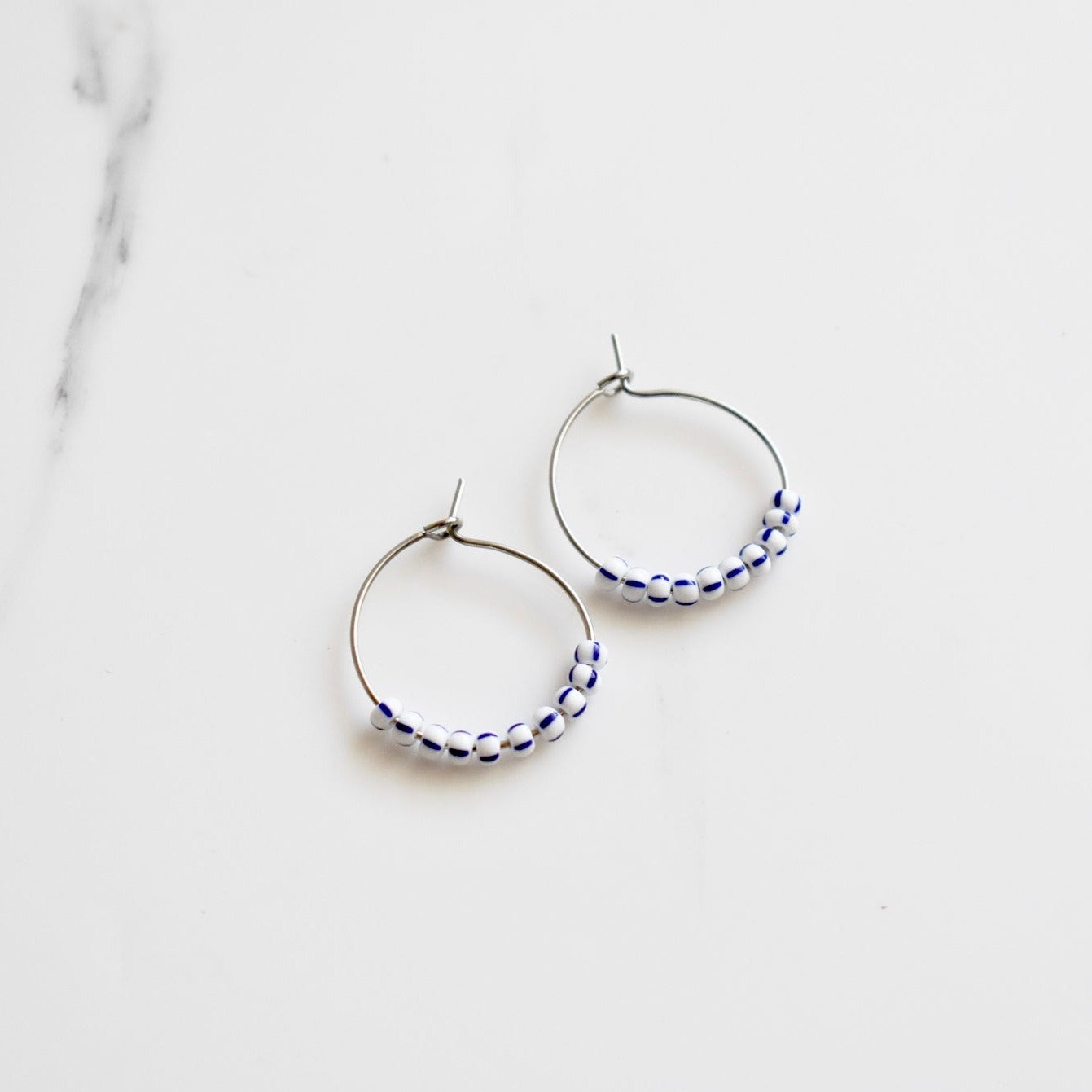 Handmade, light weight and comfortable to wear all day long leather earrings. All our earring hooks are made with a high quality stainless steel and they are hypo allergenic. They will not tarnish or irritate your sensitive skin.