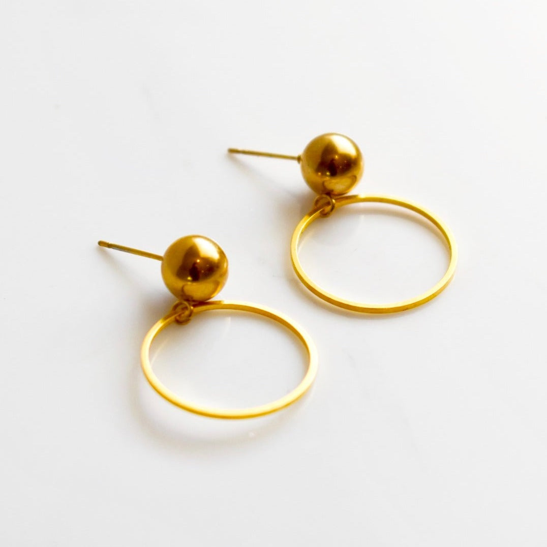 Handmade, light weight and comfortable to wear all day long leather earrings. All our earring hooks are made with a high quality stainless steel and they are hypo allergenic. They will not tarnish or irritate your sensitive skin.