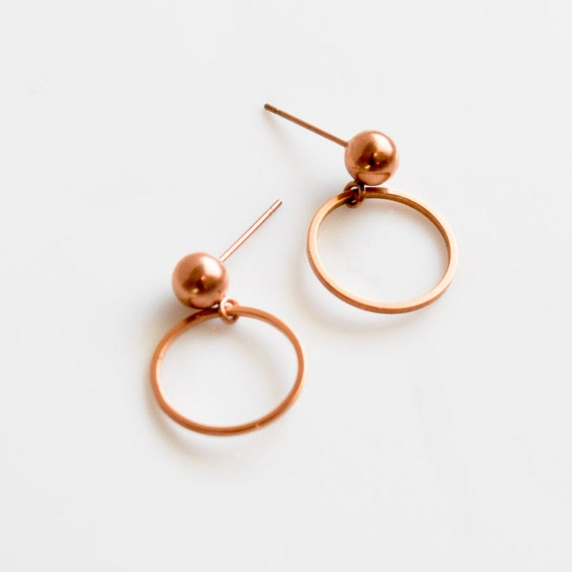 Handmade, light weight and comfortable to wear all day long leather earrings. All our earring hooks are made with a high quality stainless steel and they are hypo allergenic. They will not tarnish or irritate your sensitive skin.