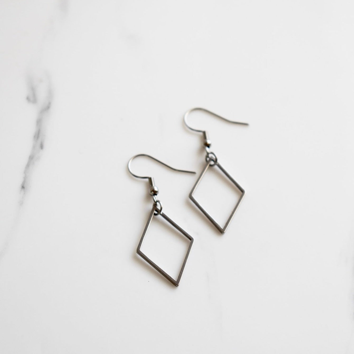 Handmade, light weight and comfortable to wear all day long leather earrings. All our earring hooks are made with a high quality stainless steel and they are hypo allergenic. They will not tarnish or irritate your sensitive skin.