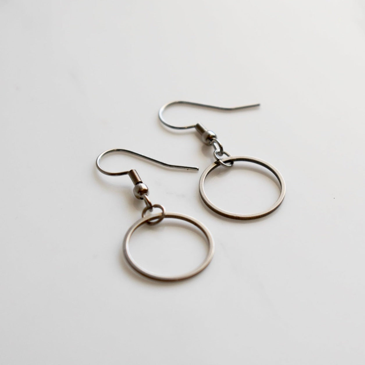 Handmade, light weight and comfortable to wear all day long leather earrings. All our earring hooks are made with a high quality stainless steel and they are hypo allergenic. They will not tarnish or irritate your sensitive skin.