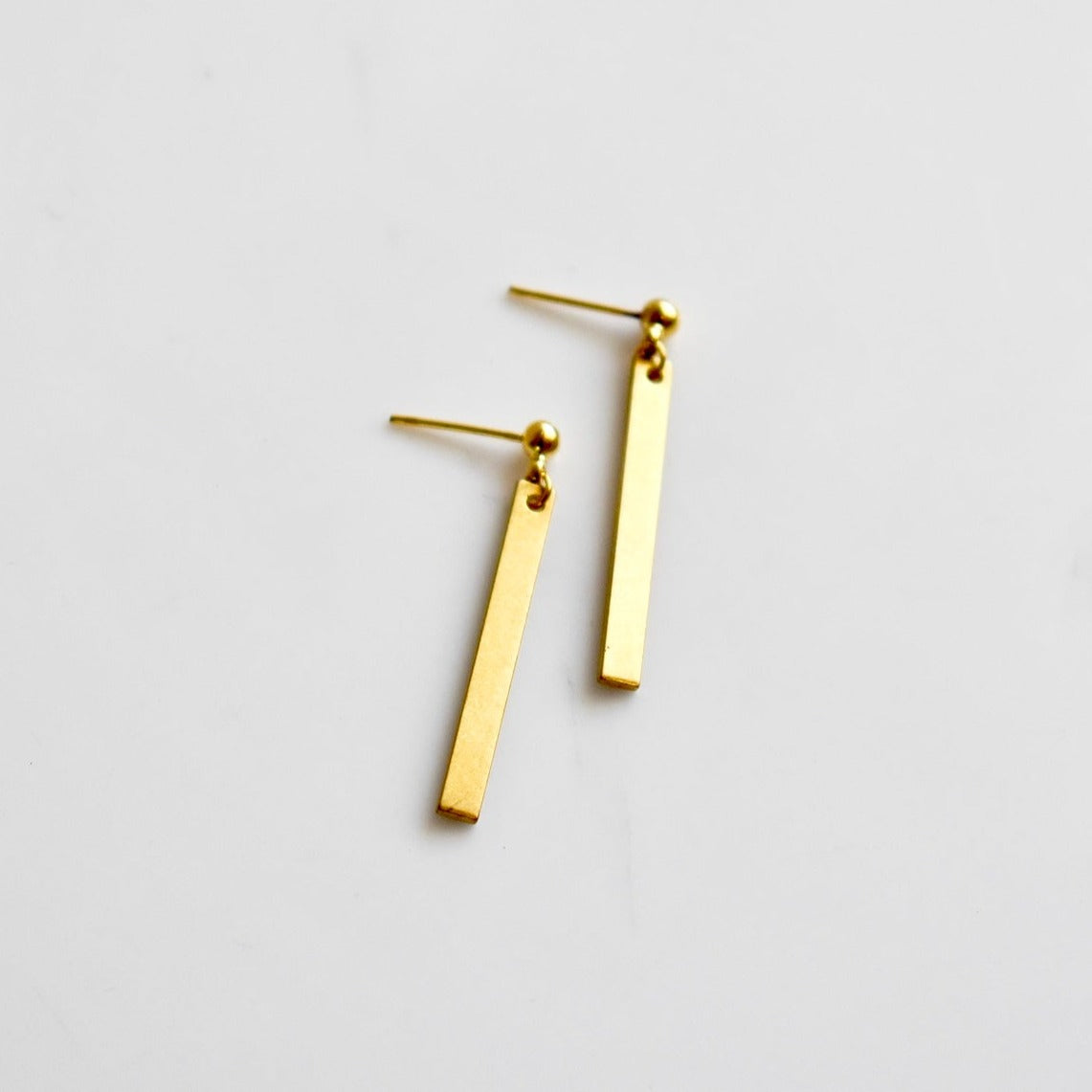 Handmade, light weight and comfortable to wear all day long leather earrings. All our earring hooks are made with a high quality stainless steel and they are hypo allergenic. They will not tarnish or irritate your sensitive skin.