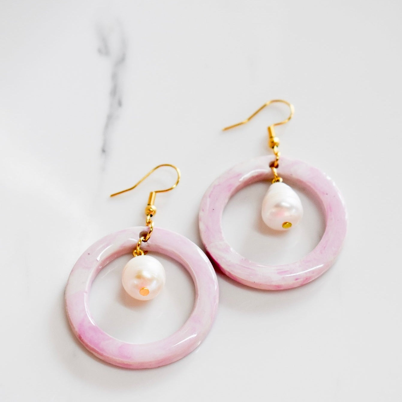 Handmade, light weight and comfortable to wear all day long leather earrings. All our earring hooks are made with a high quality stainless steel and they are hypo allergenic. They will not tarnish or irritate your sensitive skin.