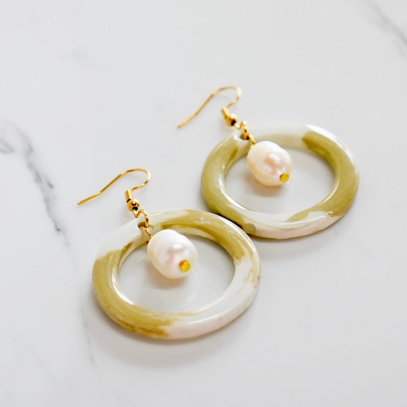 Handmade, light weight and comfortable to wear all day long leather earrings. All our earring hooks are made with a high quality stainless steel and they are hypo allergenic. They will not tarnish or irritate your sensitive skin.