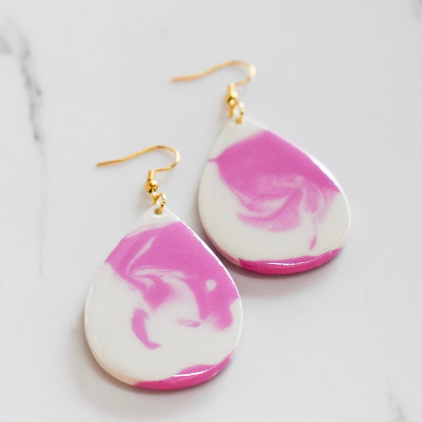 Handmade, light weight and comfortable to wear all day long leather earrings. All our earring hooks are made with a high quality stainless steel and they are hypo allergenic. They will not tarnish or irritate your sensitive skin.