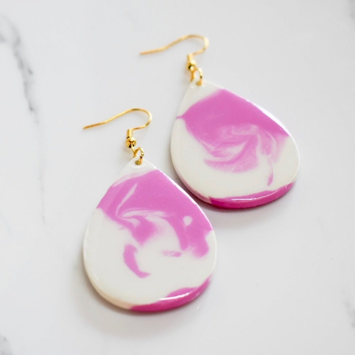Handmade, light weight and comfortable to wear all day long leather earrings. All our earring hooks are made with a high quality stainless steel and they are hypo allergenic. They will not tarnish or irritate your sensitive skin.