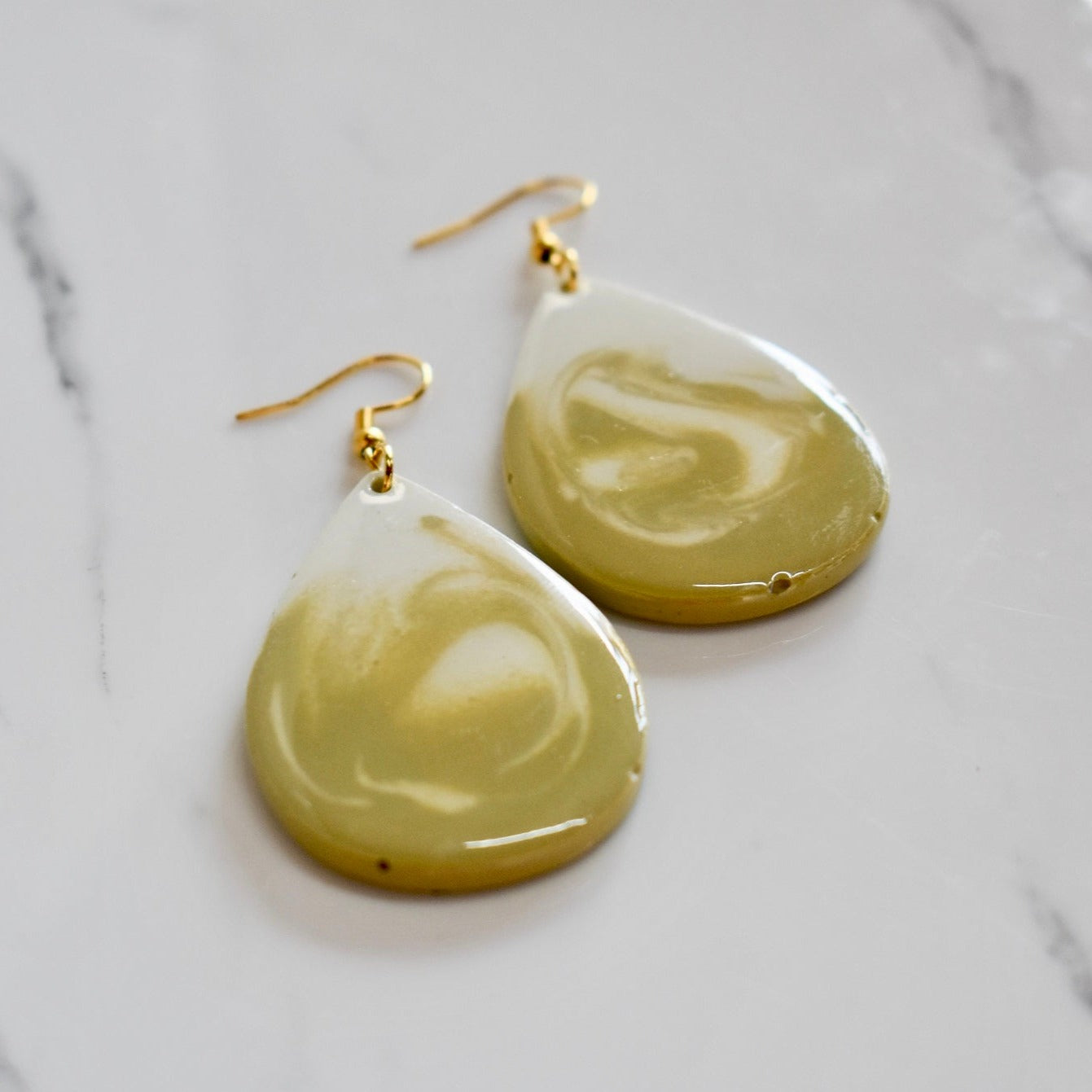 Handmade, light weight and comfortable to wear all day long leather earrings. All our earring hooks are made with a high quality stainless steel and they are hypo allergenic. They will not tarnish or irritate your sensitive skin.