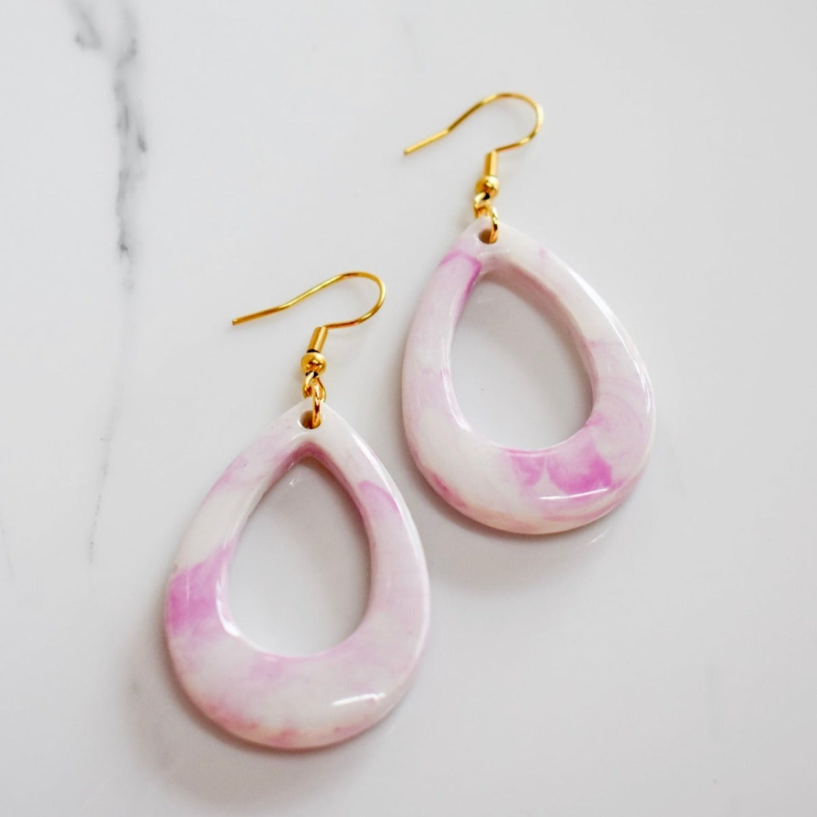 Handmade, light weight and comfortable to wear all day long leather earrings. All our earring hooks are made with a high quality stainless steel and they are hypo allergenic. They will not tarnish or irritate your sensitive skin.