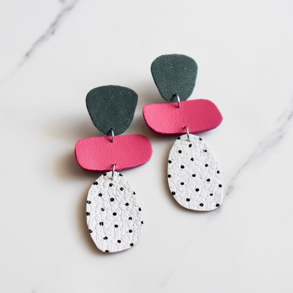 Handmade, light weight and comfortable to wear all day long stainless steel earrings. All our earring hooks are made with a high quality stainless steel and they are hypo allergenic. They will not tarnish or irritate your sensitive skin. They are also WATERPROOF!