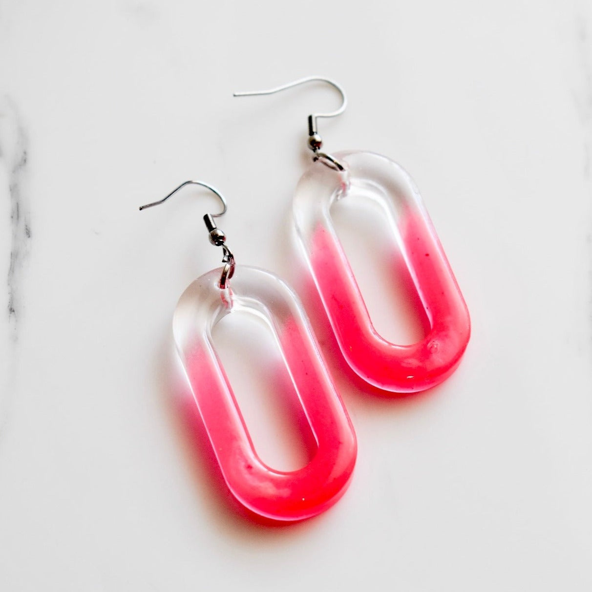 Handmade, light weight and comfortable to wear all day long leather earrings. All our earring hooks are made with a high quality stainless steel and they are hypo allergenic. They will not tarnish or irritate your sensitive skin.