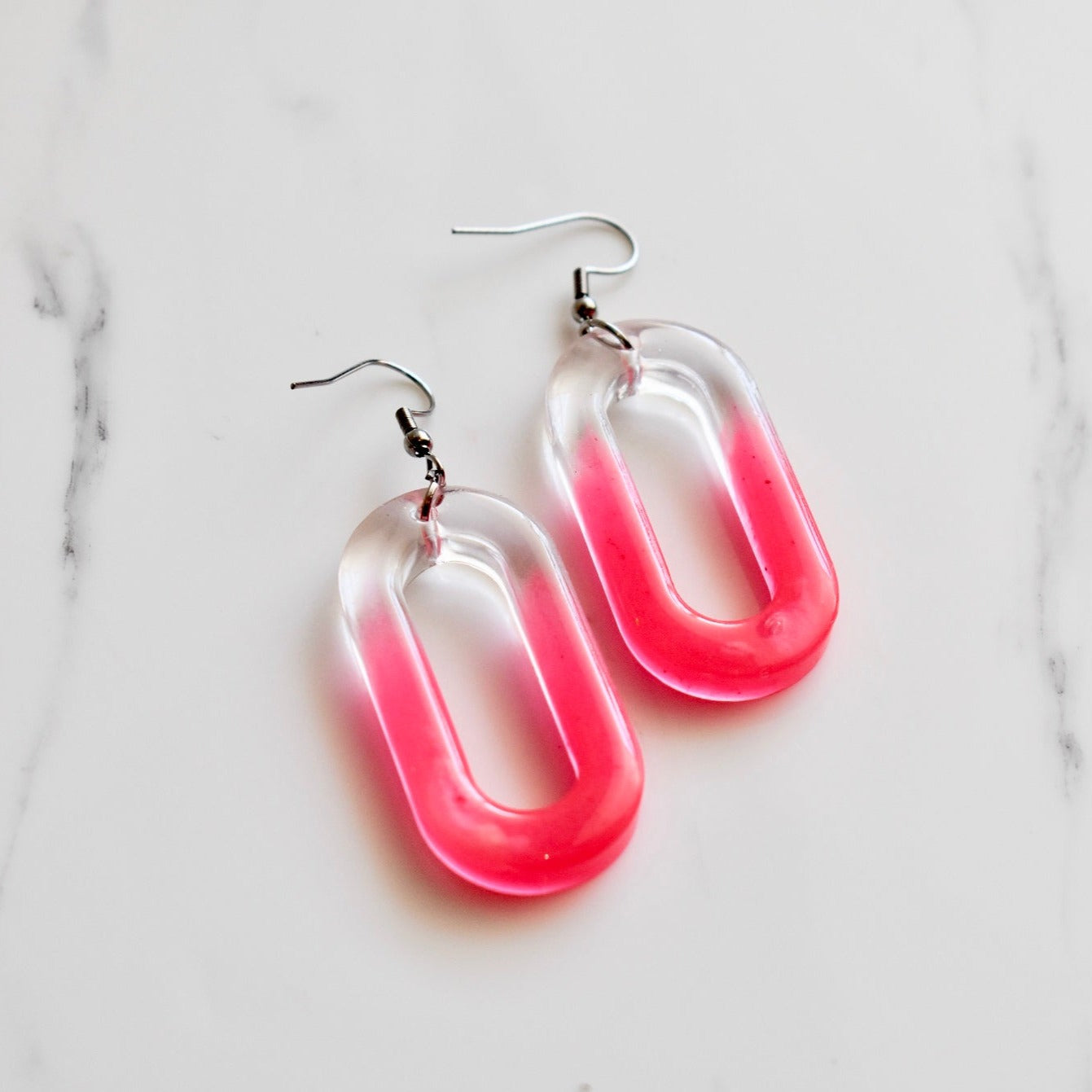 Handmade, light weight and comfortable to wear all day long leather earrings. All our earring hooks are made with a high quality stainless steel and they are hypo allergenic. They will not tarnish or irritate your sensitive skin.