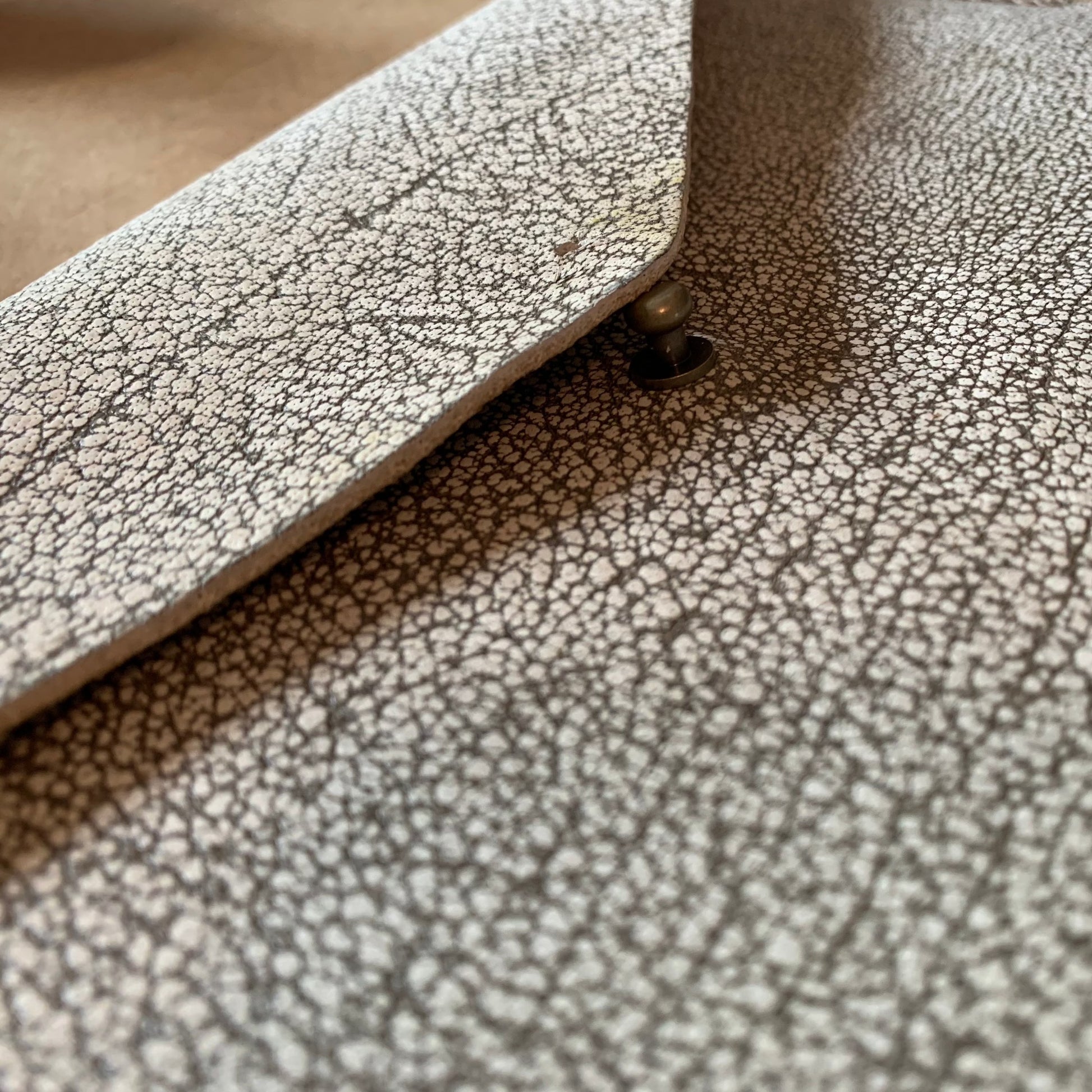 Beautifully handmade and hand stitched genuine leather laptop sleeve from Katrina Designs in South Africa.