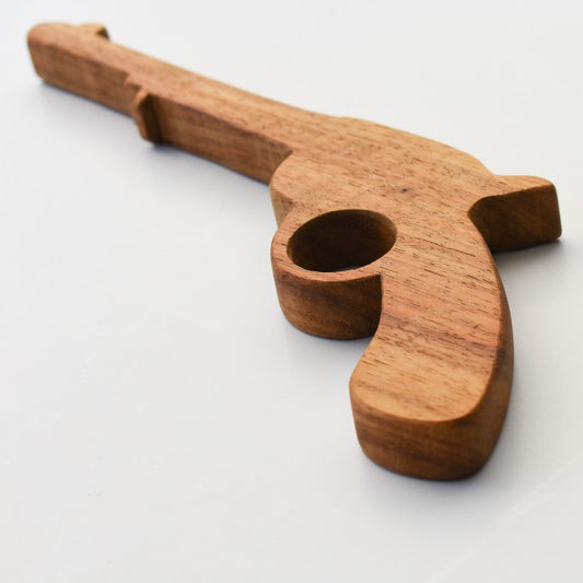 WOODEN REVOLVER