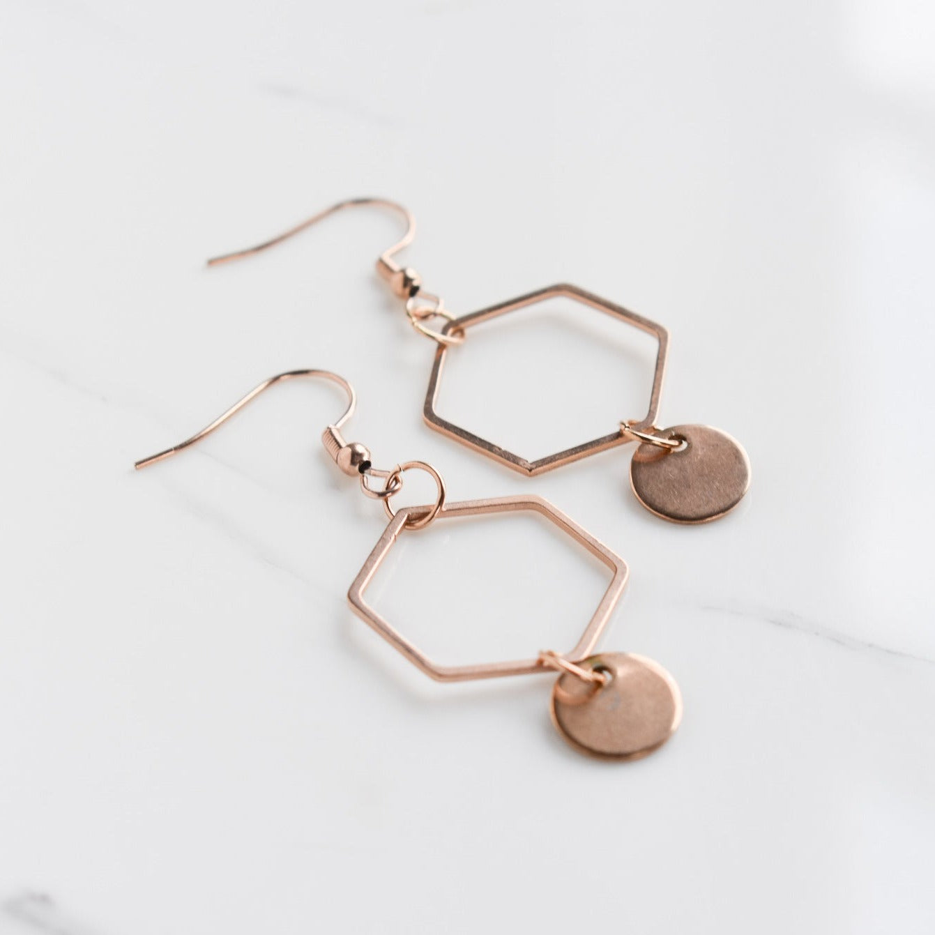 Handmade, light weight and comfortable to wear all day long leather earrings. All our earring hooks are made with a high quality stainless steel and they are hypo allergenic.  They will not tarnish or irritate your sensitive skin.