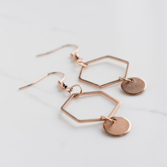 Handmade, light weight and comfortable to wear all day long leather earrings. All our earring hooks are made with a high quality stainless steel and they are hypo allergenic.  They will not tarnish or irritate your sensitive skin.