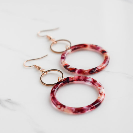 Handmade, light weight and comfortable to wear all day long leather earrings. All our earring hooks are made with a high quality stainless steel and they are hypo allergenic.  They will not tarnish or irritate your sensitive skin.