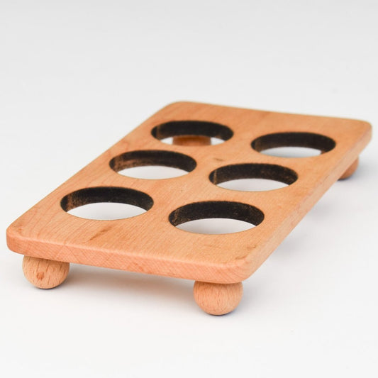 WOODEN EGG HOLDER