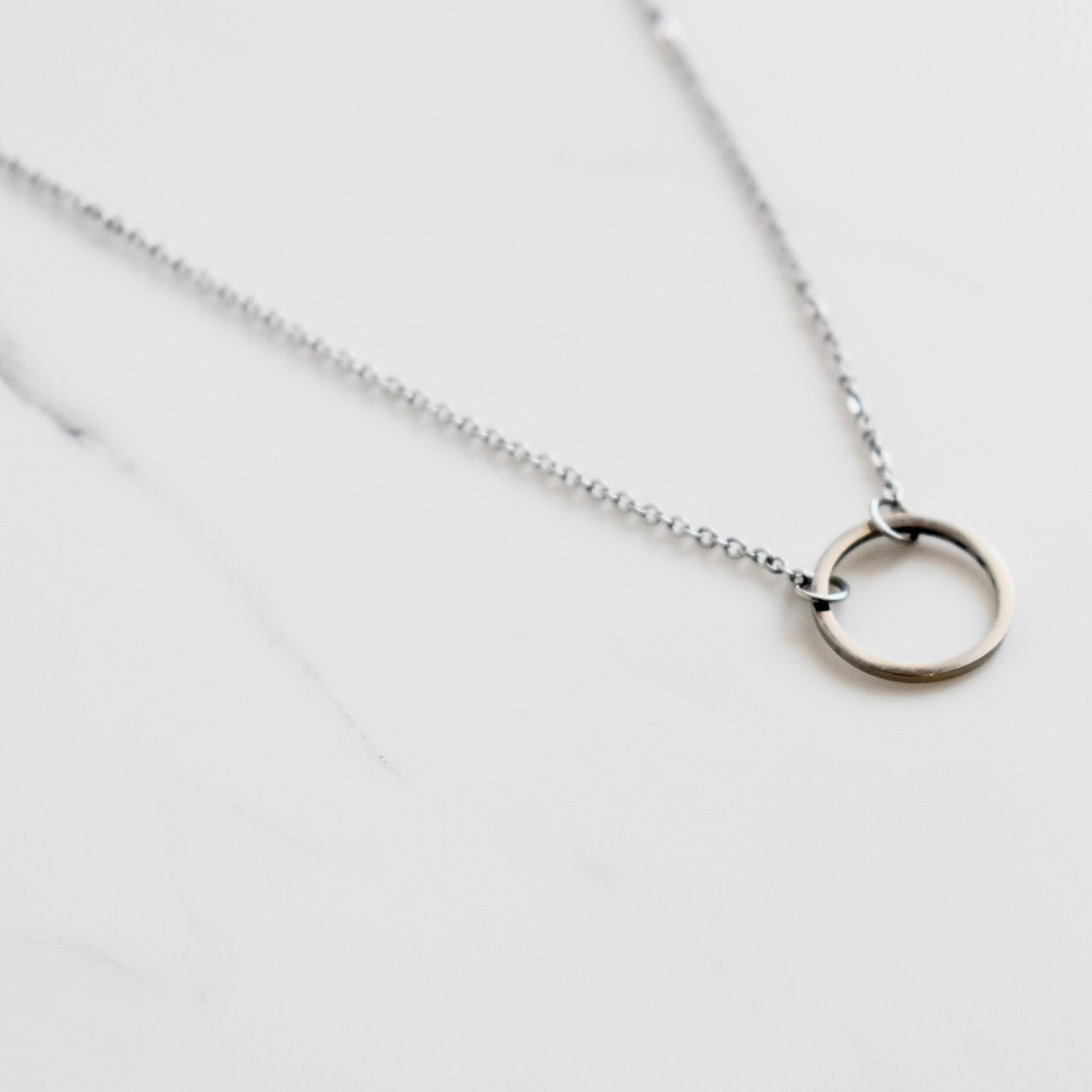 Beautifully handcrafted stainless steel necklace. Waterproof, hypoallergenic jewellery.