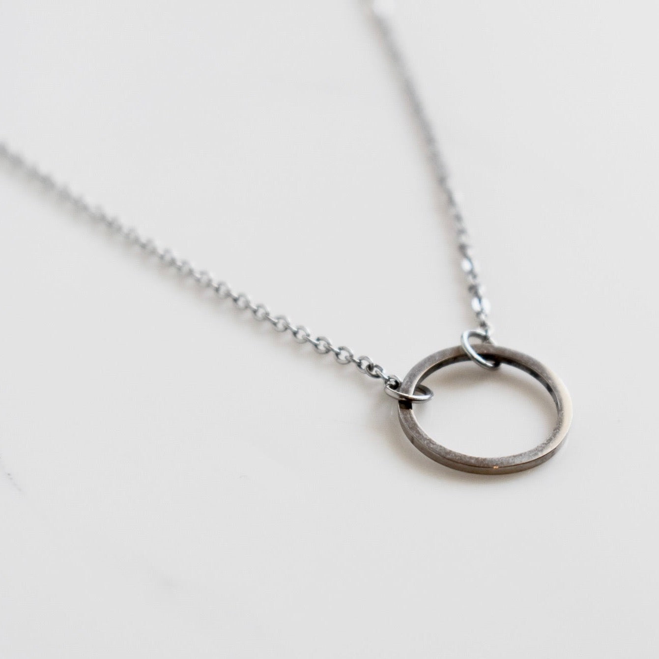 Beautifully handcrafted stainless steel necklace. Waterproof, hypoallergenic jewellery.