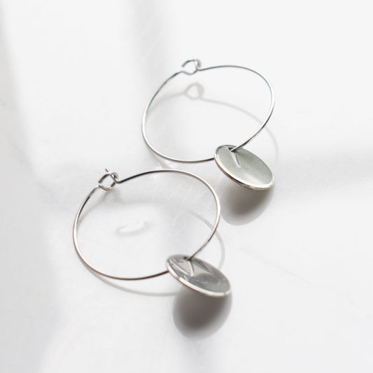 Handmade, light weight and comfortable to wear all day long leather earrings. All our earring hooks are made with a high quality stainless steel and they are hypo allergenic.  They will not tarnish or irritate your sensitive skin.