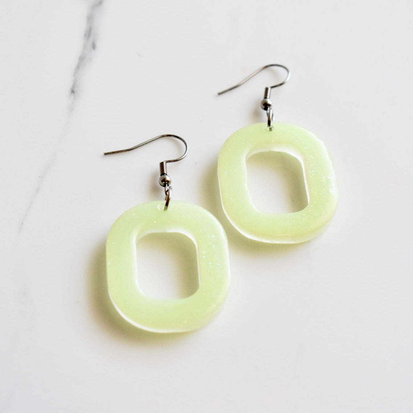 Handmade, light weight and comfortable to wear all day long leather earrings. All our earring hooks are made with a high quality stainless steel and they are hypo allergenic.  They will not tarnish or irritate your sensitive skin.