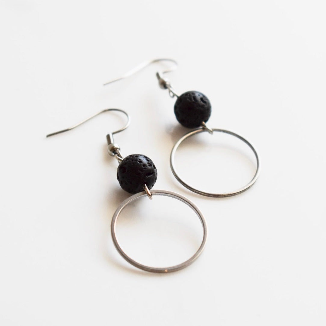 Handmade, light weight and comfortable to wear all day long leather earrings. All our earring hooks are made with a high quality stainless steel and they are hypo allergenic.  They will not tarnish or irritate your sensitive skin.