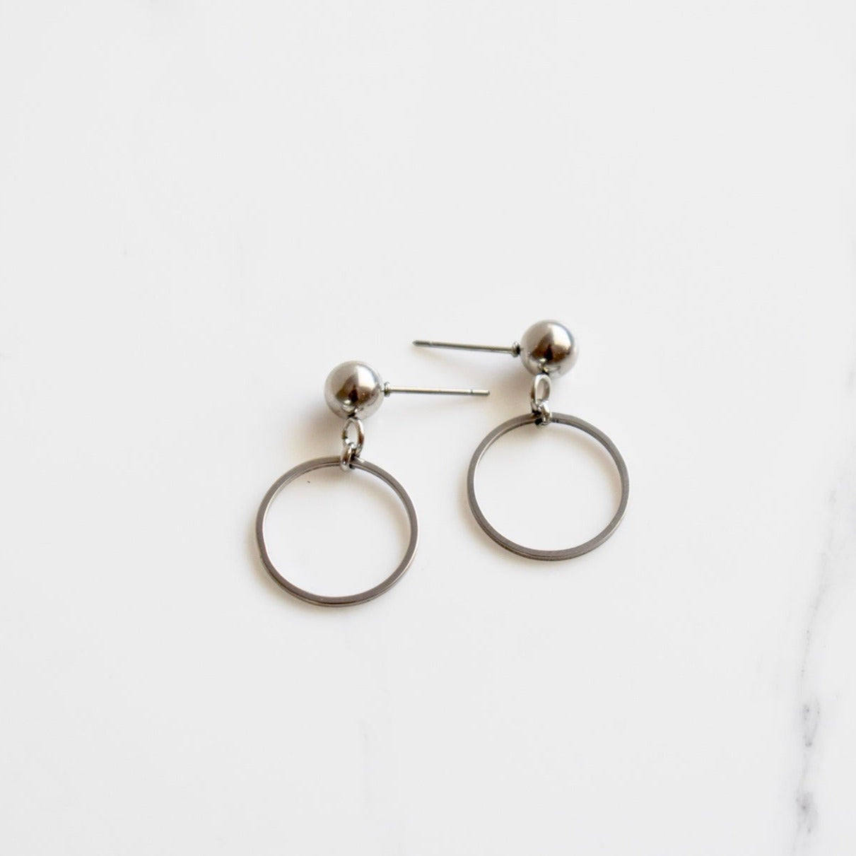 Handmade, light weight and comfortable to wear all day long leather earrings. All our earring hooks are made with a high quality stainless steel and they are hypo allergenic.  They will not tarnish or irritate your sensitive skin.