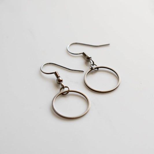 Handmade, light weight and comfortable to wear all day long leather earrings. All our earring hooks are made with a high quality stainless steel and they are hypo allergenic.  They will not tarnish or irritate your sensitive skin.