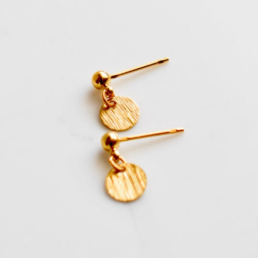 Handmade, light weight and comfortable to wear all day long leather earrings. All our earring hooks are made with a high quality stainless steel and they are hypo allergenic.  They will not tarnish or irritate your sensitive skin.