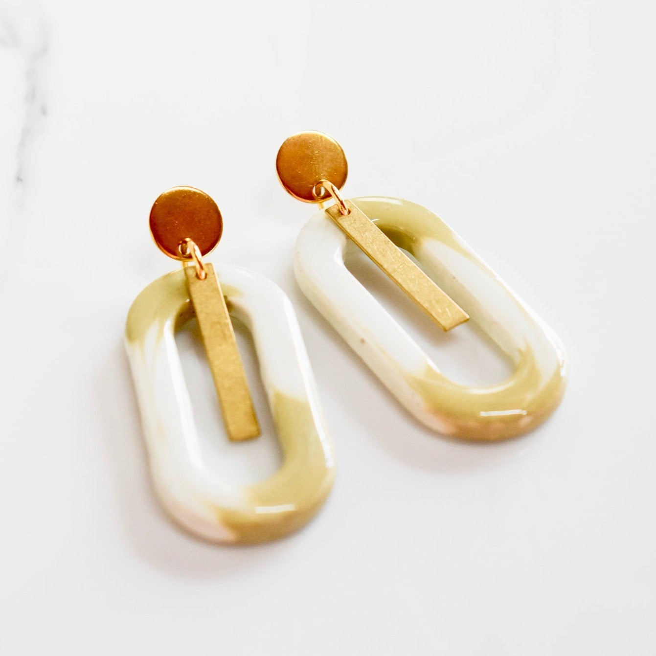 Handmade, light weight and comfortable to wear all day long leather earrings. All our earring hooks are made with a high quality stainless steel and they are hypo allergenic.  They will not tarnish or irritate your sensitive skin.